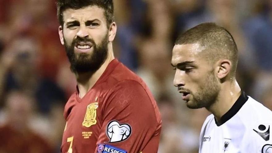 Piqué va ser xiulat en els darrers partits amb la selecció espanyola.