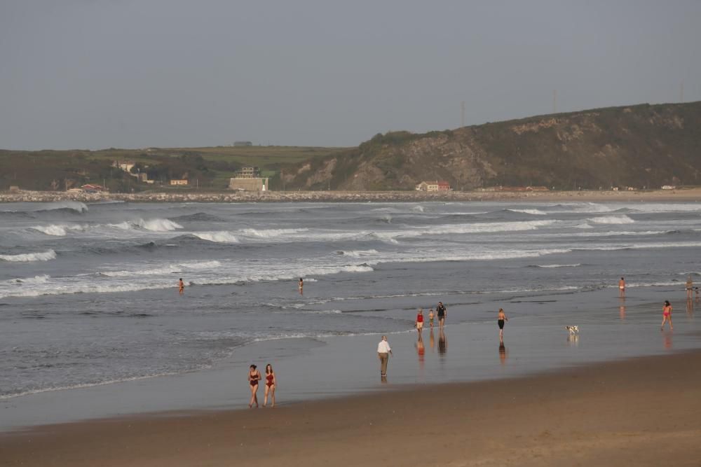 Calor en la playa e Salinas