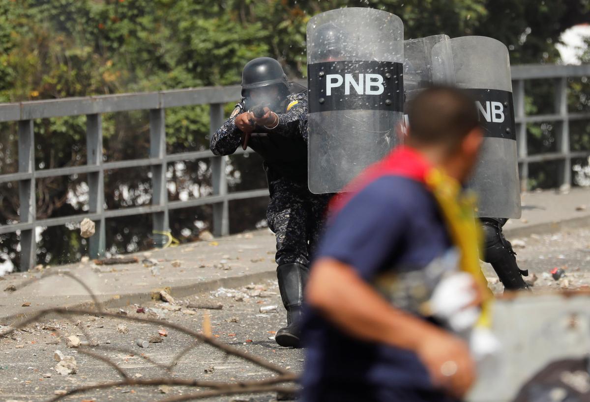 Protestas en 2019 contra Nicolás Maduro