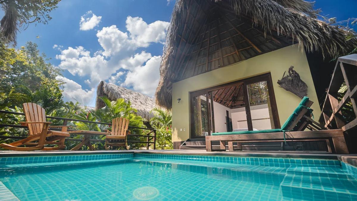 Una de las habitaciones en Senda Watapuy