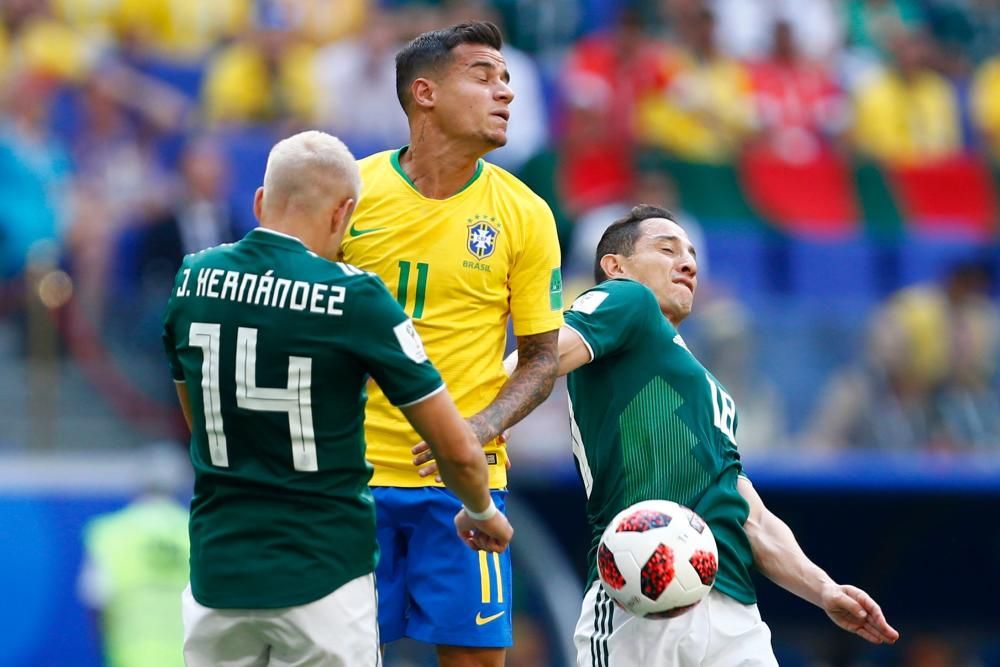 Mundial de Rusia: Brasil-México