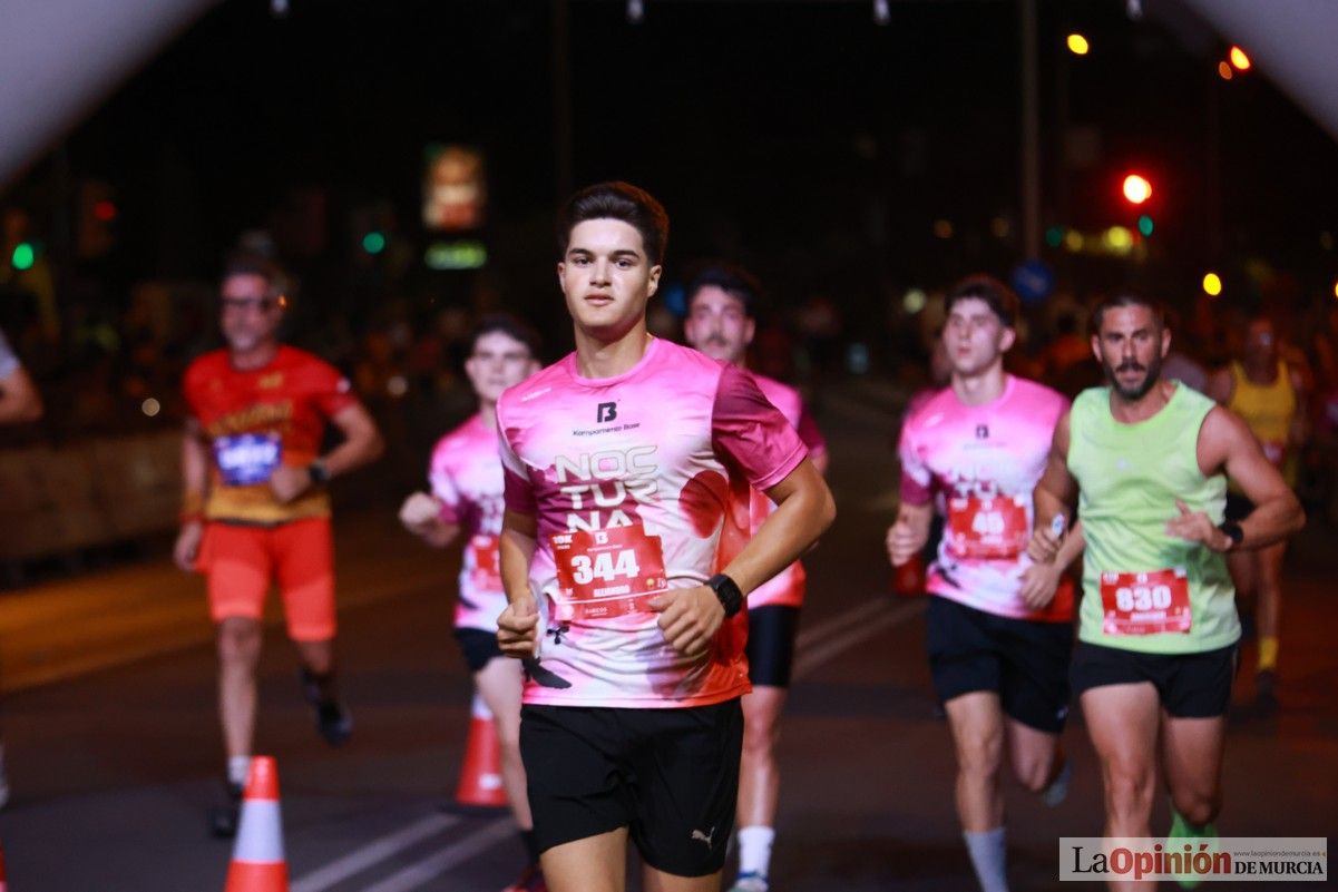 Las mejores imágenes de la carrera nocturna de Murcia