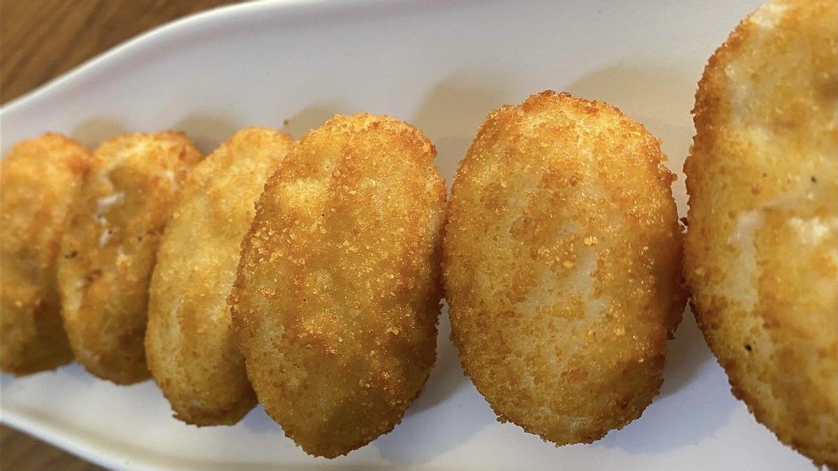 Las croquetas del restaurante Quinqué, elegidas las mejores de España.