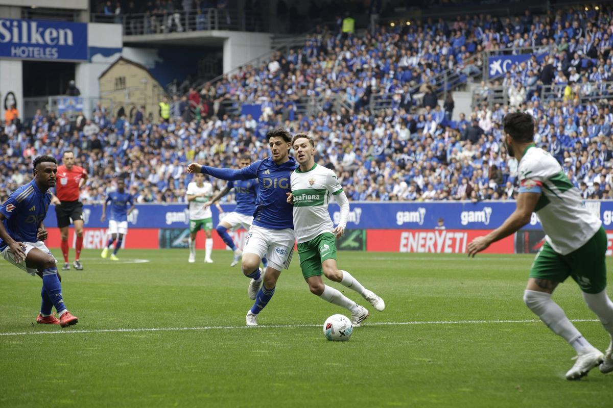 Real Oviedo-Elche, en imágenes