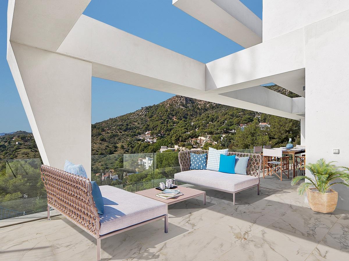 Una vivienda en la zona Este de Málaga comercializada por Lucas Fox.