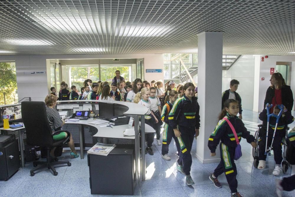 Los alumnos de cuarto de Primaria han conocido el funcionamiento del periódico y la edición digital