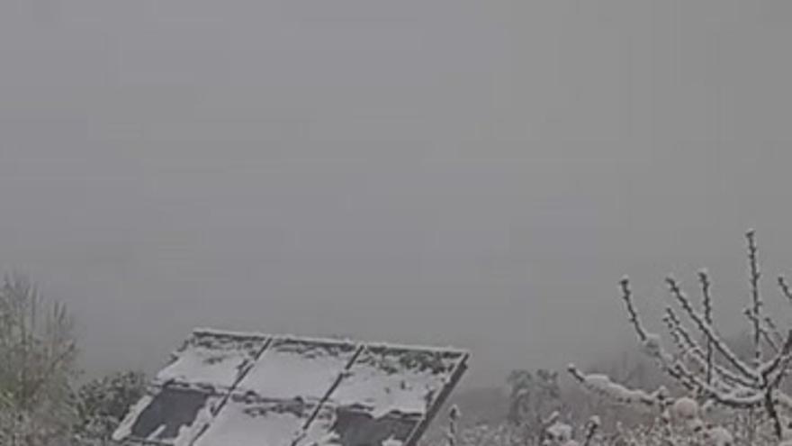 Nieve en Hervás