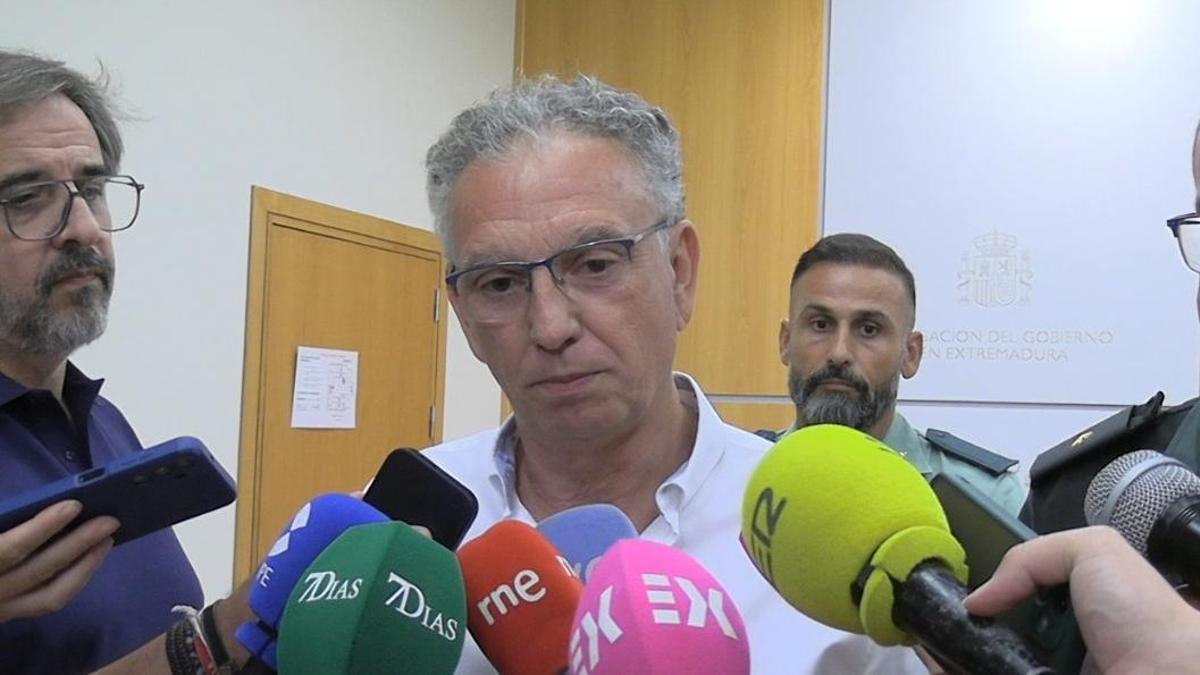 El delegado del Gobierno en Extremadura, José Luis Quintana.