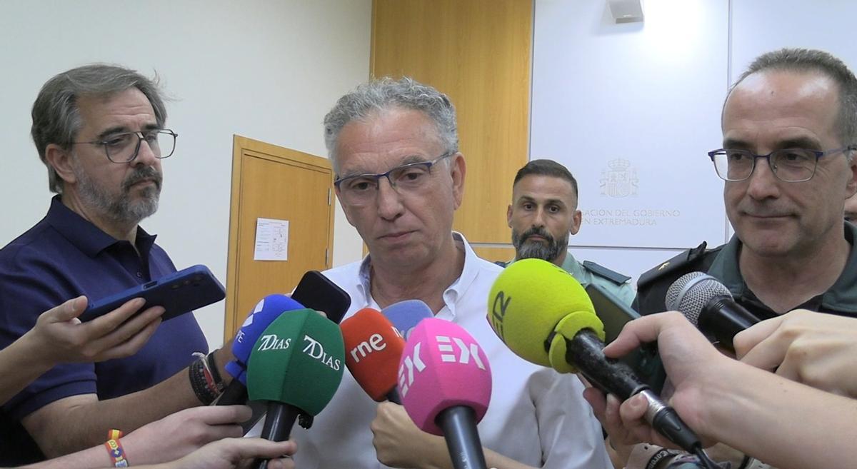 El delegado del Gobierno en Extremadura, José Luis Quintana.