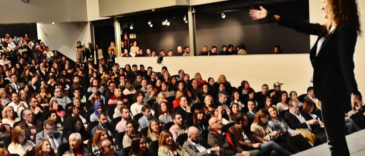 Un evento, antes de la pandemia, en el auditorio principal del Centro de Congresos. | MATÍAS SEGARRA