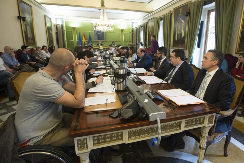 Pleno del Ayuntamiento de Oviedo