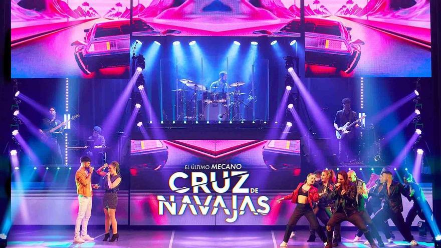 Consigue una entrada doble para ver el espectáculo musical Cruz de Navajas, el último Mecano en la Rambleta