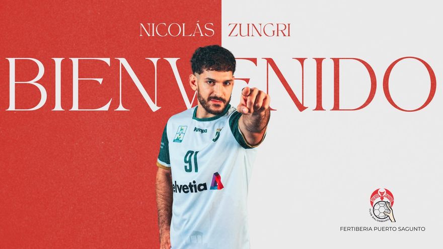 El Fertiberia Puerto Sagunto cierra su plantilla con Nicolás Zungri
