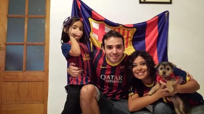 Así vivió la afición la victoria del Barça en el Clásico