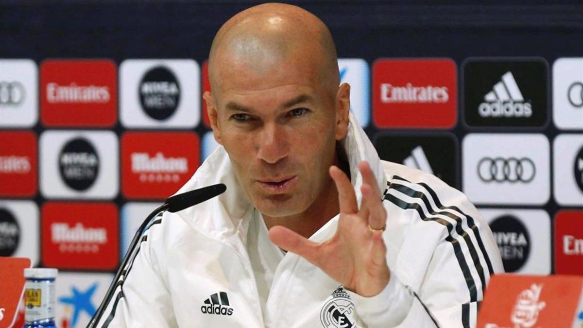 El Real Madrid tampoco levanta cabeza con Zinedine Zidane