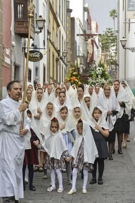 Procesión de Las Mantillas en Las Palmas