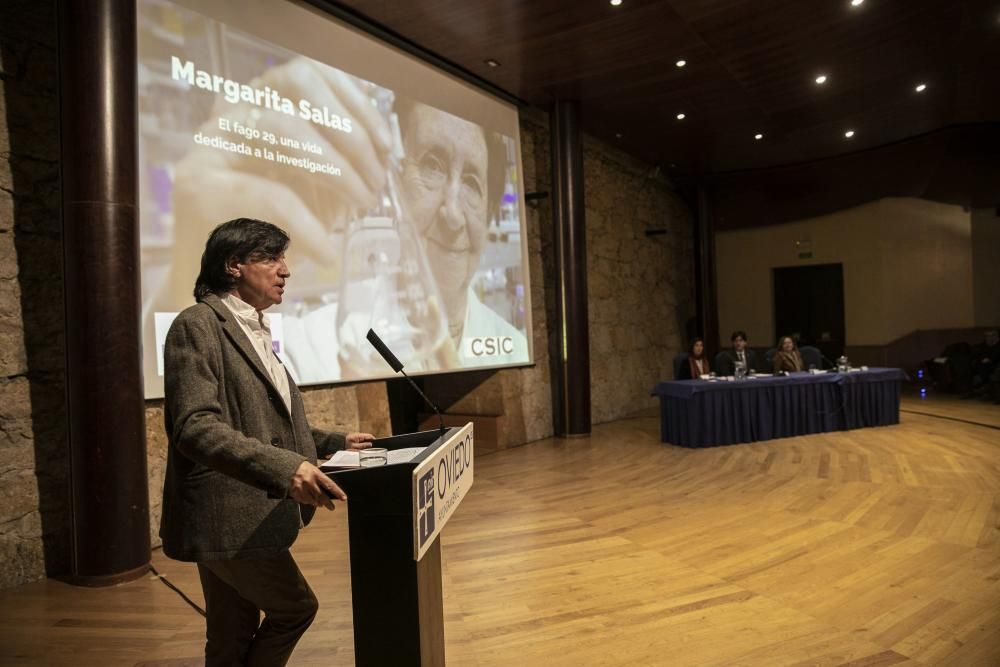 Homenaje póstumo en Oviedo a Margarita Salas