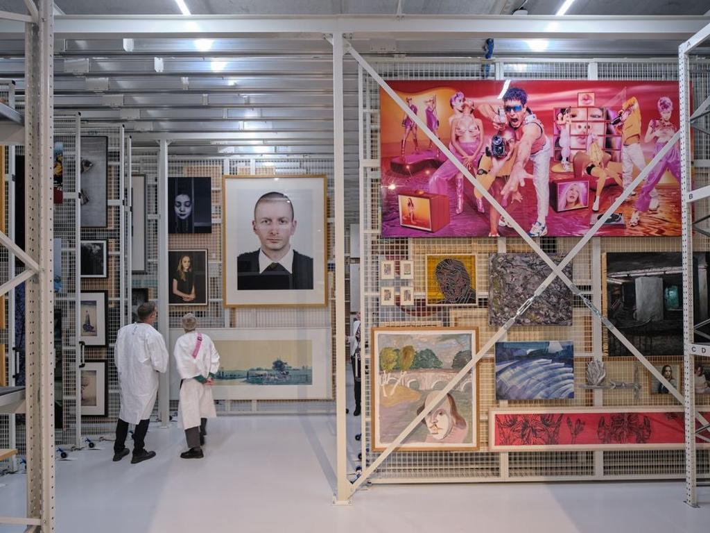 Interior del Depot Boijmans Van Beuningen.