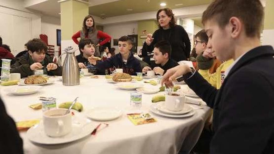 Desayuno saludable e histórico