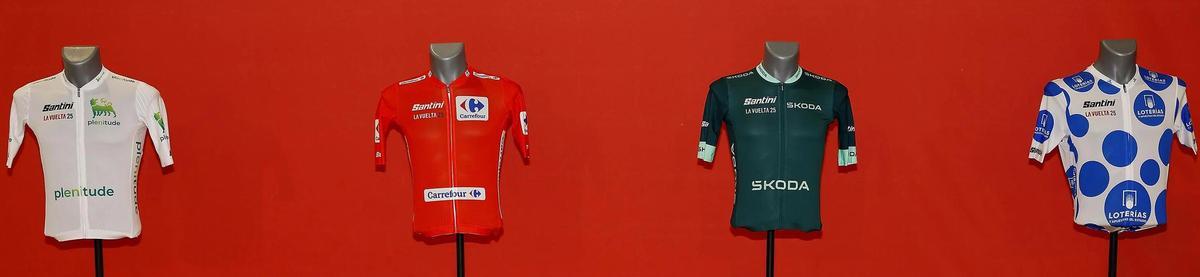 Los maillots de la Vuelta a España 2025