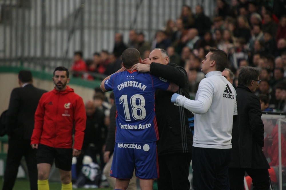 El partido entre el Córdoba y el Oviedo, en imágenes