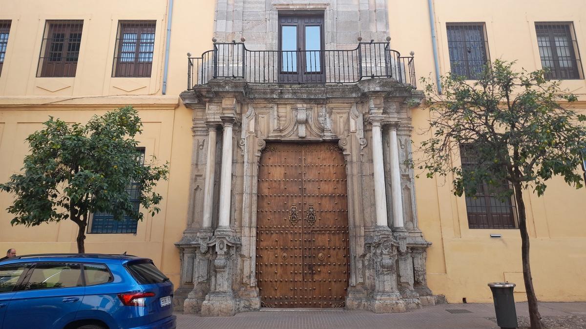 Fachada del seminario San Pelagio en Córdoba.