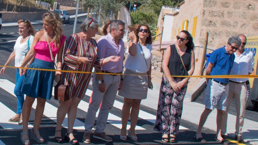 Inauguracio?n de la apertura de la Calle Levante en el Port d&#039;Andratx