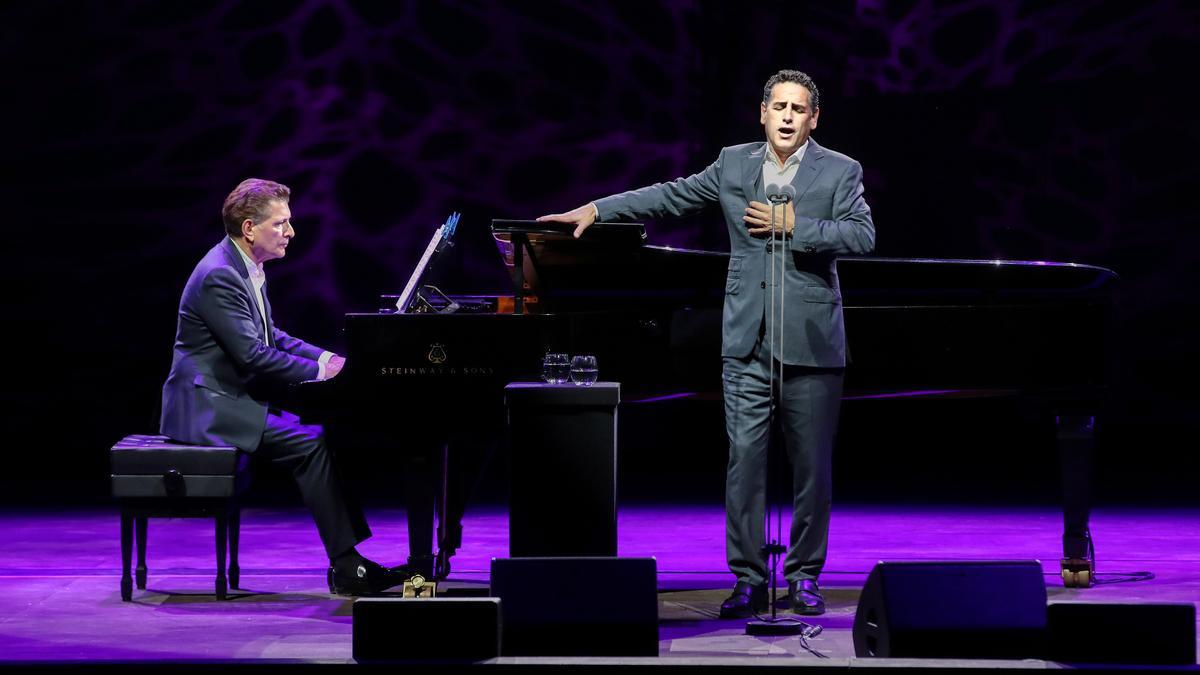 Juan Diego Flórez, l’estiu passat, actuant al festival de Cap Roig.