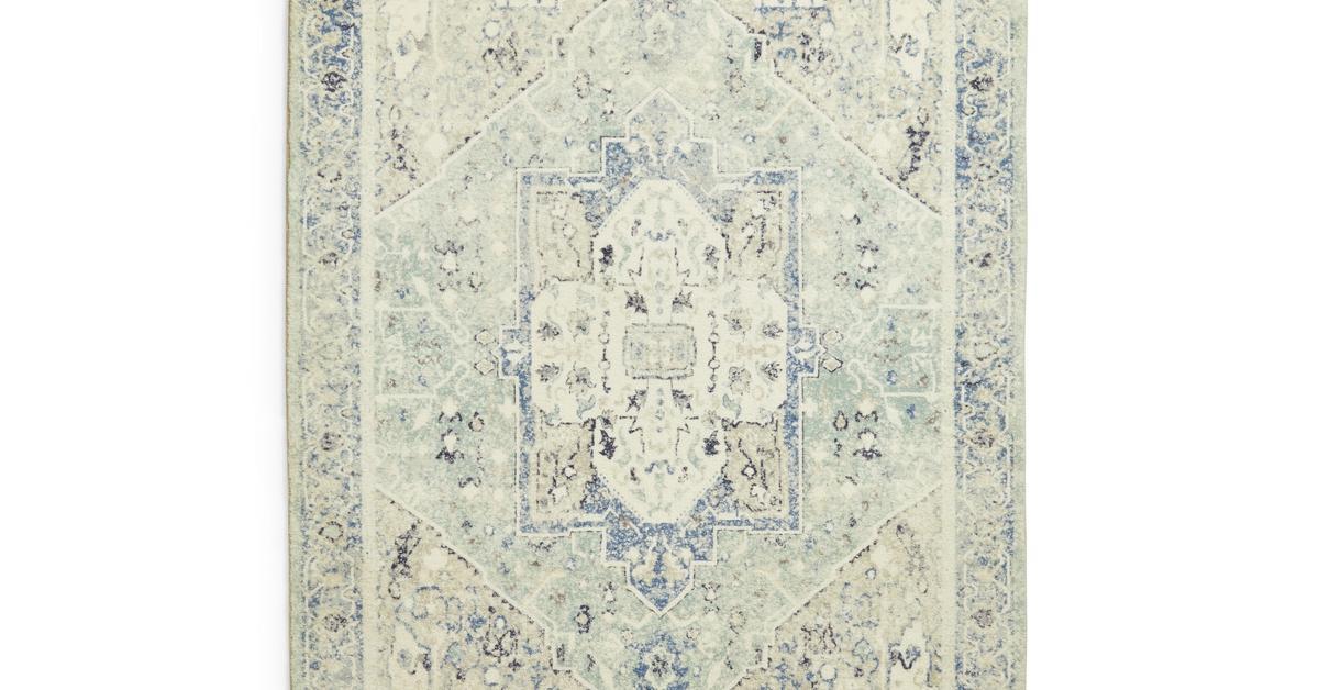Detalle de la alfombra.