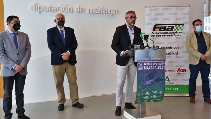 Momento de la presentación del campeonato, celebrada en el día de ayer. | LA OPINIÓN