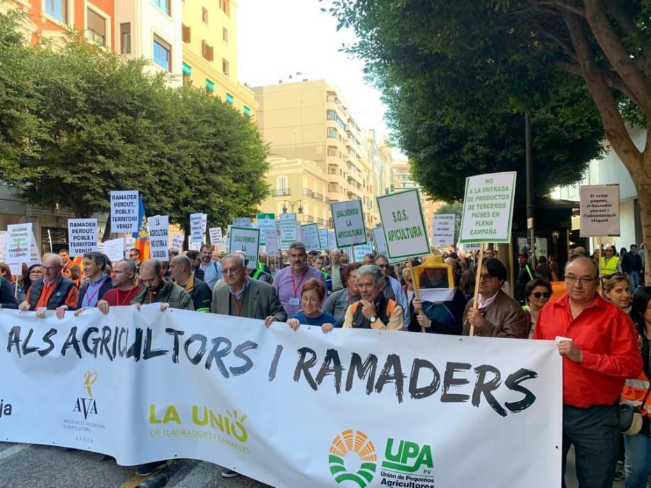 Los productores reclaman al Gobierno soluciones para acabar con la crisis del sector y garantizar la supervivencia de la agricultura