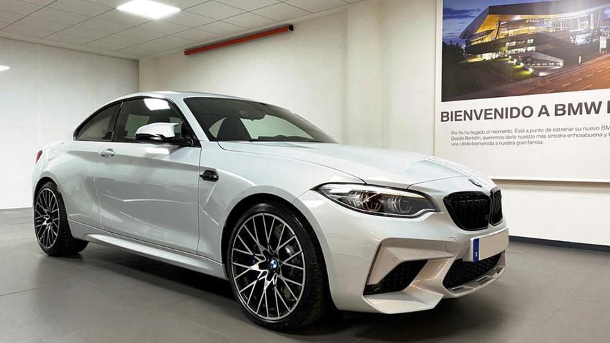 Bertolín entrega una unidad del BMW M2 Competition a domicilio ...