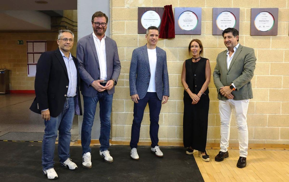 Antonio Raya, Antonio Martín, Antonio Conde, Marián Aguilar y Sebastián del Rey.