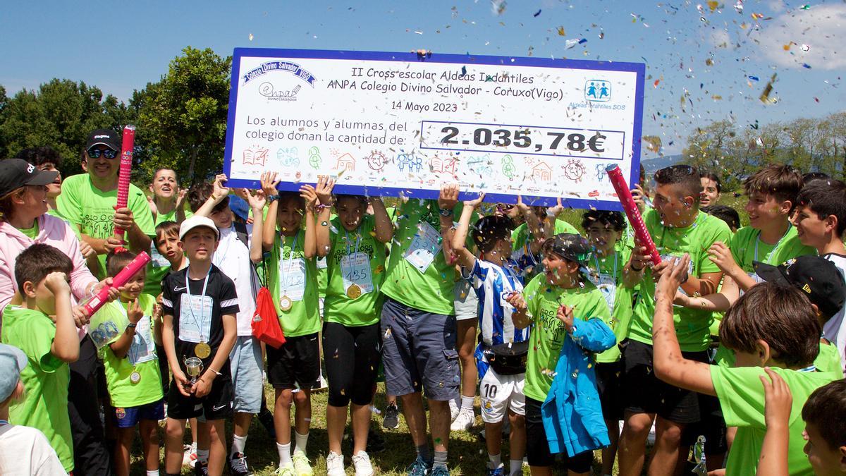 Donarán los más de 2000 euros recaudados a Aldeas Infantiles.