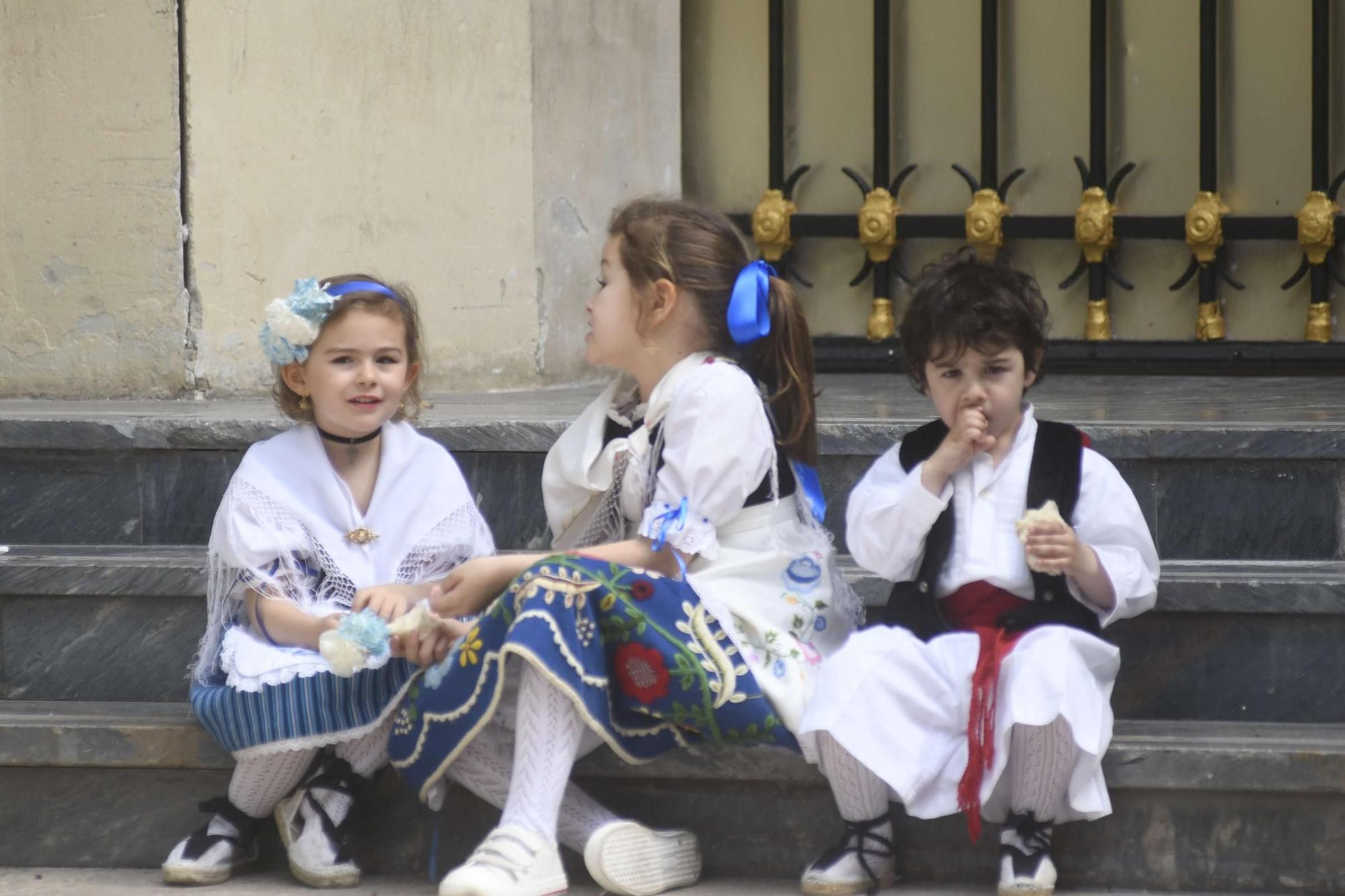 Ambiente en las calles del centro de Murcia durante el Bando de la Huerta (II)