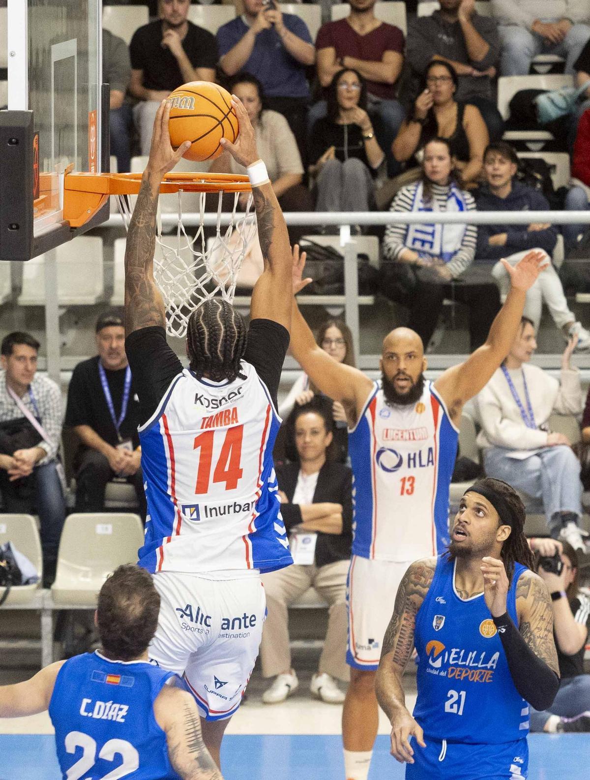 HLA Alicante - Club Melilla Baloncesto