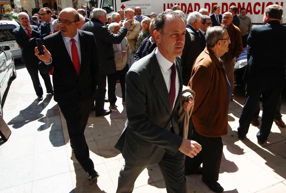 Funeral por Luis Fernández Villa, padre de Pedro Luis Fernández, presidente de la FADE