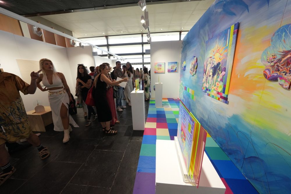 Las mejores imágenes de la inauguración de la Feria de Arte Contemporáneo MARTE en Castelló