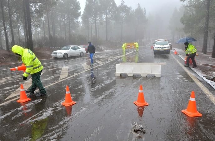 NIEVE CUMBRE GRAN CANARIA