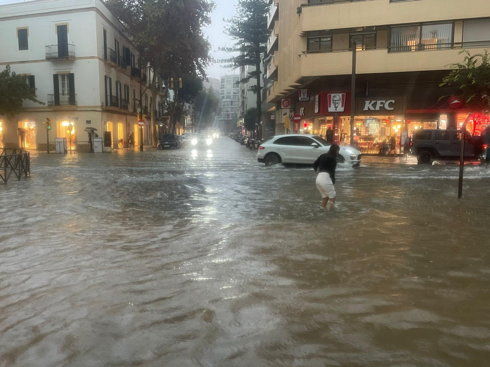 La dana Alice en la tarde del sábado