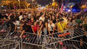 El Sindicat de Llogateres talla la Diagonal per exigir mesures