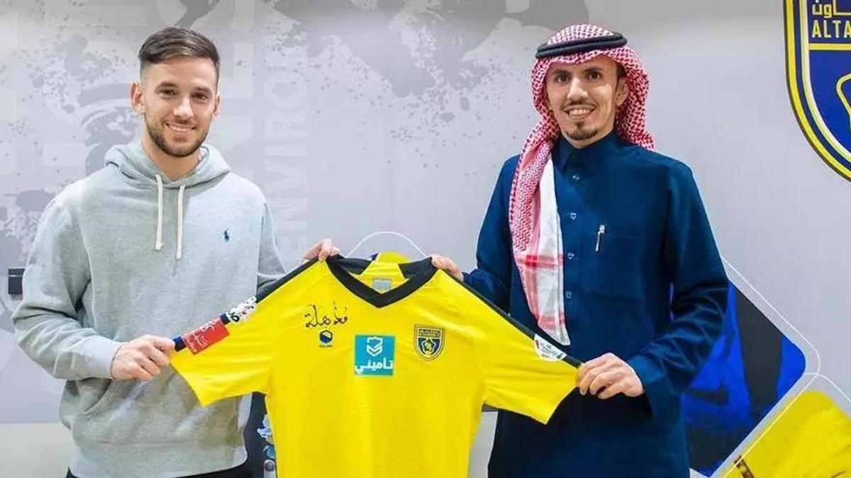 Medrán, una estrella de la liga saudí.