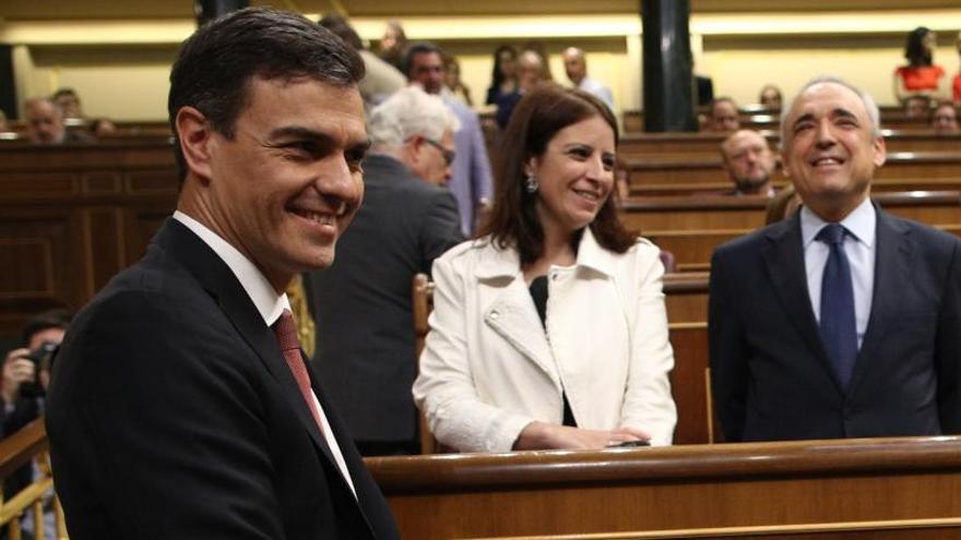 Pedro Sánchez, en el Congreso de los Diputados.