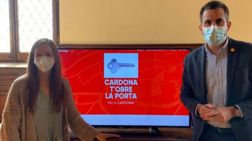 Presentació de la web d’habitatge a Cardona, el març passat | ARXIU/AJ.CARDONA