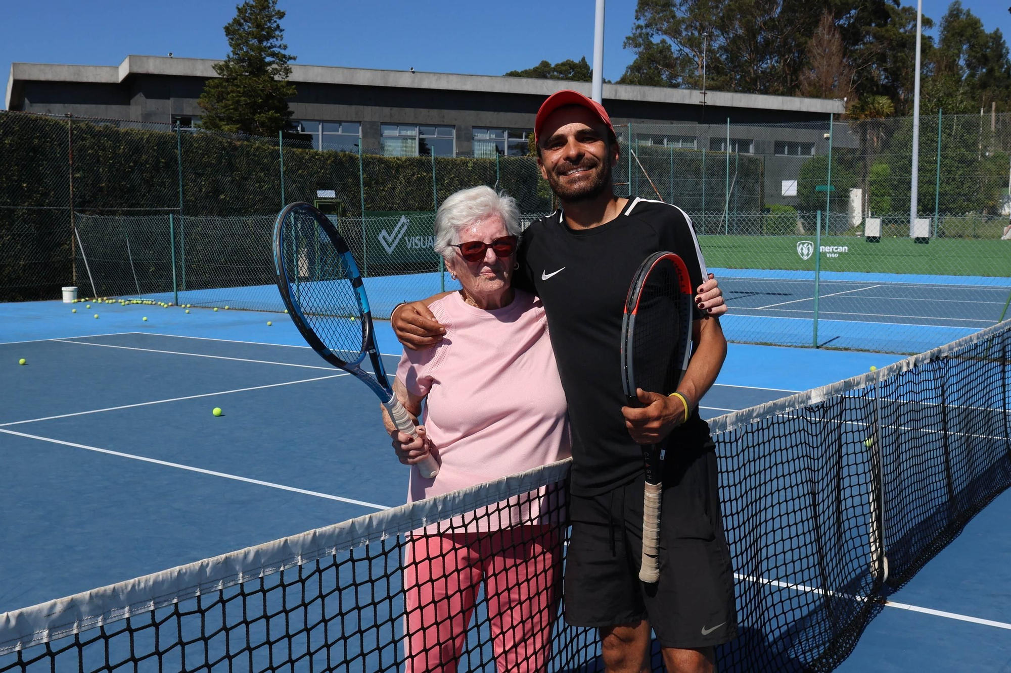 El ‘match ball’ de Esther a sus 90 años: “Estoy como una rosa”
