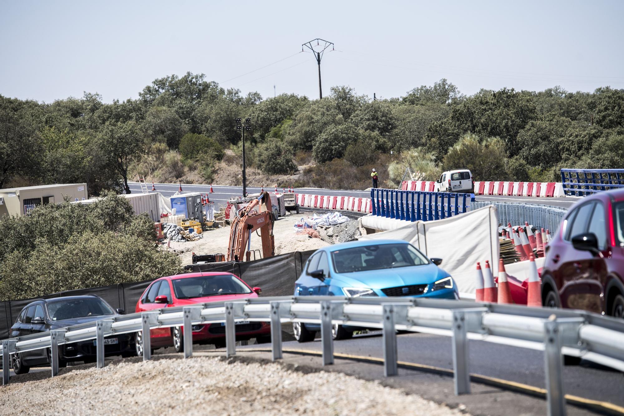 El nuevo puente de la N-523 entre Cáceres y Badajoz ya está abierto al tráfico