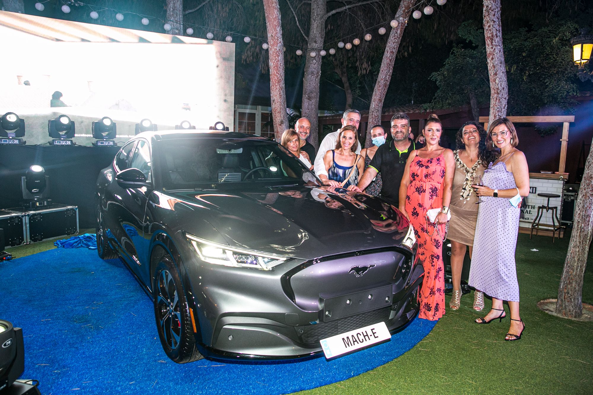 Presentación del Nuevo Ford Mustang presentado por Movilsa en torre de Rejas