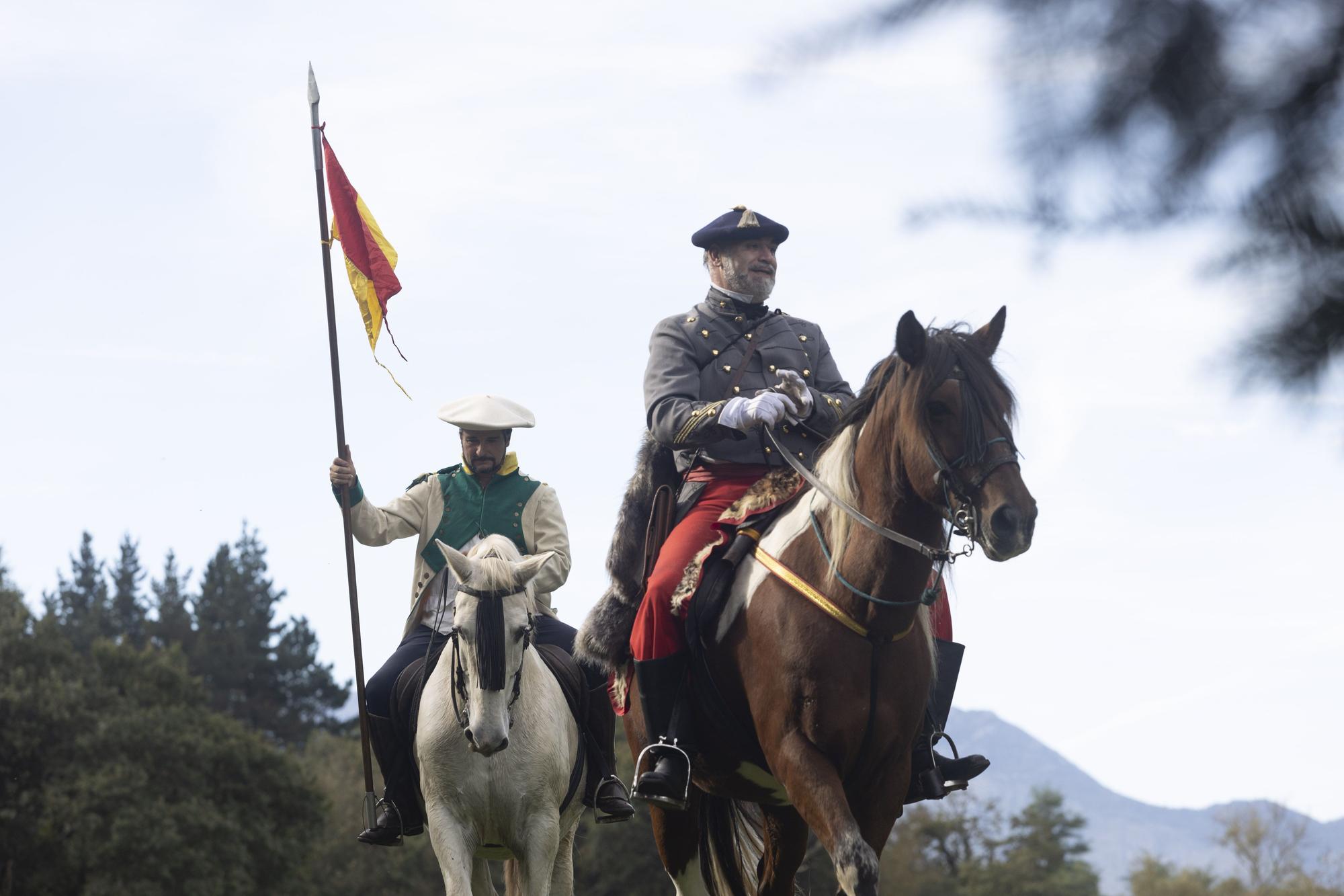 EN IMÁGENES: Así fue la recreación de la batalla del Desarme, en Oviedo