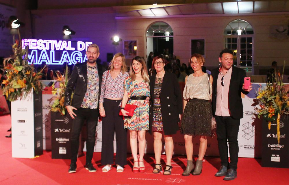 Alfombra roja de la gala del Premio Málaga