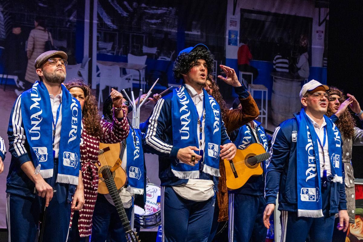 Una murga de tercera. Murga, quinta preliminar del COAC Málaga 2026 Una murga de tercera. Murga, quinta preliminar del COAC Málaga 2026